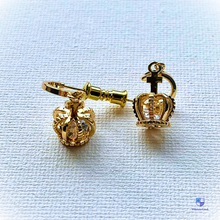 Load image into Gallery viewer, Regal Crown Earings
