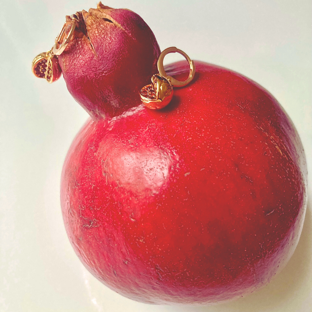 Pomegranate Earrings