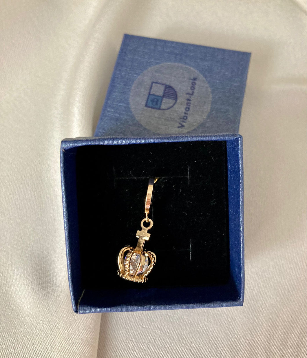 Regal Crown Earings